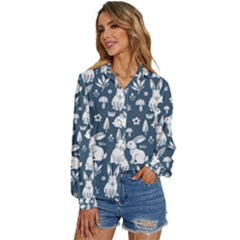 Women s Long Sleeve Button Up Shirt 