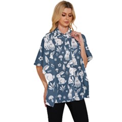 Women s Batwing Button Up Shirt 