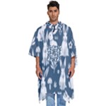 Easter bunny pattern Men s Hooded Rain Ponchos