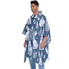 Men s Hooded Rain Ponchos 