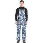 Easter bunny pattern Men s Side Zip Front Pouch Ski And Snowboard Bib Pants	