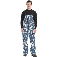 Men s Front Zip Ski And Snowboard Bib Pants 