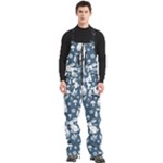 Easter bunny pattern Men s Front Zip Ski And Snowboard Bib Pants