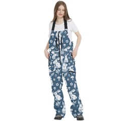 Women s Front Zip Ski And Snowboard Bib Pants 
