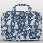 Easter bunny pattern Travel Toiletry Bag With Hanging Hook