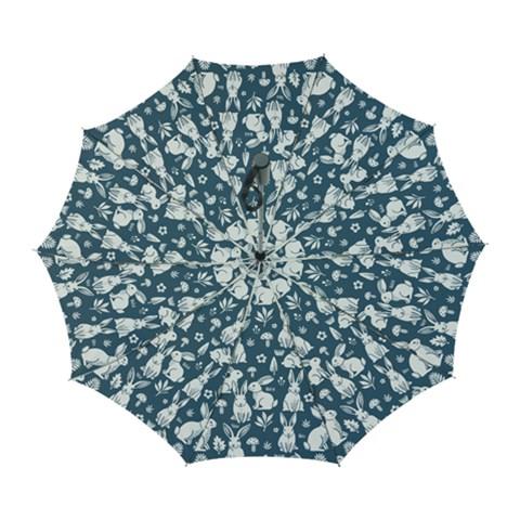 Easter bunny pattern Automatic Folding Umbrella with Case (Large) from ArtsNow.com
