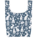 Easter bunny pattern Foldable Shopping Bag