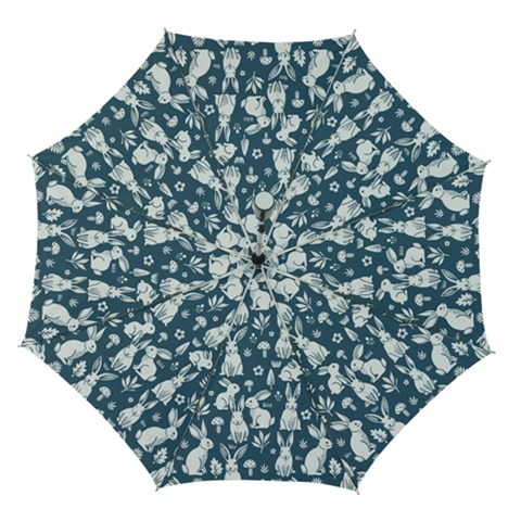 Easter bunny pattern Automatic Folding Umbrella with Case (Medium) from ArtsNow.com