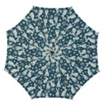 Easter bunny pattern Automatic Folding Umbrella with Case (Medium)