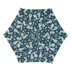 Easter bunny pattern Automatic Folding Umbrella with Case (Small) from ArtsNow.com
