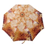 Burnt paper texture print design Folding Umbrellas