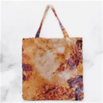 Burnt paper texture print design Grocery Tote Bag