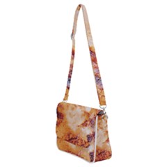 Shoulder Bag with Back Zipper 