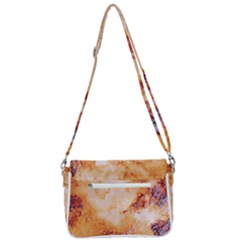 Shoulder Bag with Back Zipper 