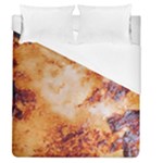 Burnt paper texture print design Duvet Cover (Queen Size)
