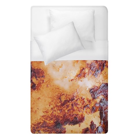 Burnt paper texture print design Duvet Cover (Single Size) from ArtsNow.com