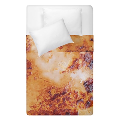 Burnt paper texture print design Duvet Cover Double Side (Single Size) from ArtsNow.com
