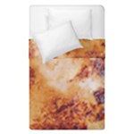 Burnt paper texture print design Duvet Cover Double Side (Single Size)