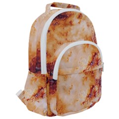 Rounded Multi Pocket Backpack 