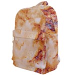 Burnt paper texture print design Classic Backpack