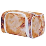 Burnt paper texture print design Toiletries Pouch