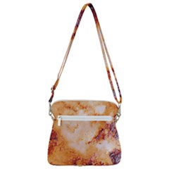 Zipper Messenger Bag 