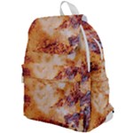 Burnt paper texture print design Top Flap Backpack
