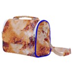 Burnt paper texture print design Satchel Shoulder Bag