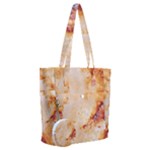 Burnt paper texture print design Everyday Shoulder Bag with Pouch Bag