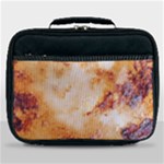 Burnt paper texture print design Lunch Bag