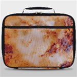 Burnt paper texture print design Full Print Lunch Bag