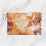 Burnt paper texture print design Canvas Cosmetic Bag (Large)