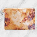 Burnt paper texture print design Canvas Cosmetic Bag (XL)
