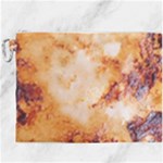 Burnt paper texture print design Canvas Cosmetic Bag (XXXL)