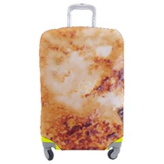 Burnt paper texture print design Luggage Cover (Medium) from ArtsNow.com