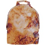 Burnt paper texture print design Mini Full Print Backpack