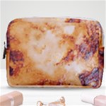 Burnt paper texture print design Make Up Pouch (Medium)
