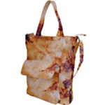 Burnt paper texture print design Shoulder Tote Bag
