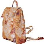 Burnt paper texture print design Buckle Everyday Backpack
