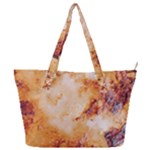Burnt paper texture print design Full Print Shoulder Bag