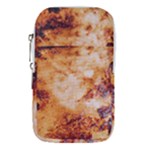 Burnt paper texture print design Waist Pouch (Large)