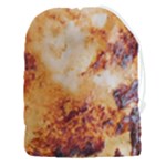 Burnt paper texture print design Drawstring Pouch (3XL)