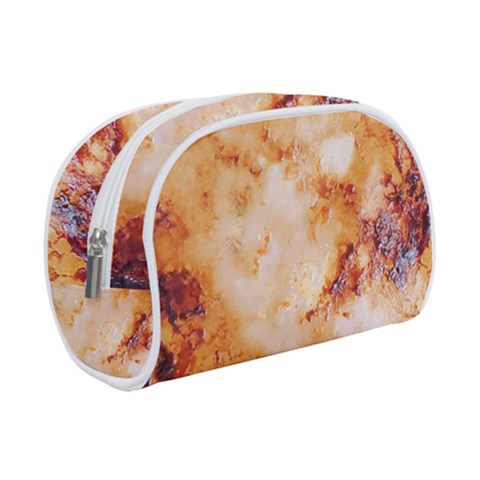 Burnt paper texture print design Make Up Case (Small) from ArtsNow.com