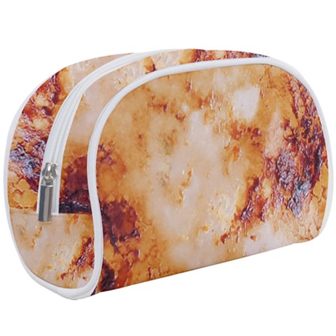 Burnt paper texture print design Make Up Case (Large) from ArtsNow.com