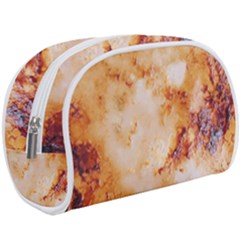 Burnt paper texture print design Make Up Case (Large) from ArtsNow.com