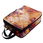 Burnt paper texture print design Full Print Foldable Shoe Storage Bag
