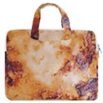 Burnt paper texture print design MacBook Pro 15  Double Pocket Laptop Bag 