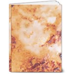 Burnt paper texture print design 6  x 8  Hardcover Notebook