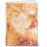 Burnt paper texture print design 5  x 7  Hardcover Notebook