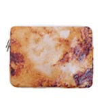 Burnt paper texture print design 13  Vertical Laptop Sleeve Case With Pocket